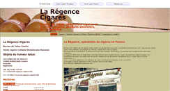 Desktop Screenshot of la-regence-cigares.info